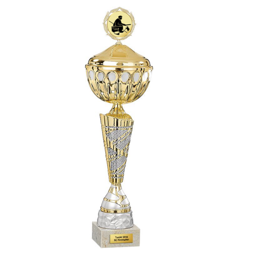Pokal mit Deckel Modell Algol Angeln Pokal mit Deckel Modell Algol Angeln