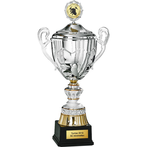 Pokal mit Deckel Camelopardalis Feuerwehr Pokal mit Deckel Camelopardalis Feuerwehr