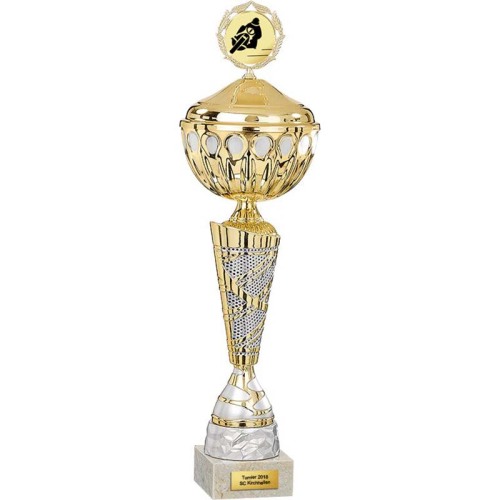 Pokal mit Deckel Modell Algol Radrennen Pokal mit Deckel Modell Algol Radrennen