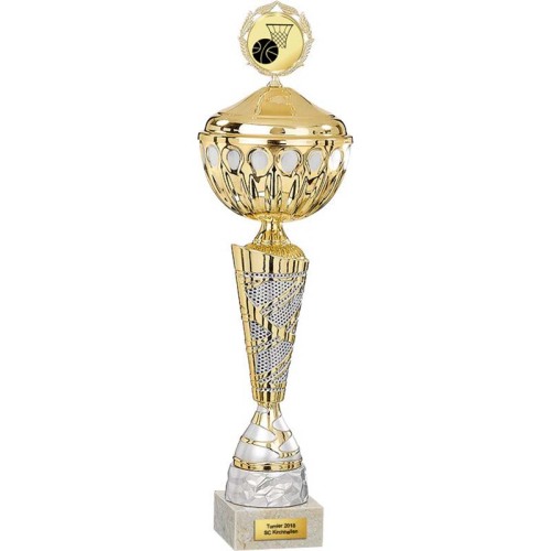 Pokal mit Deckel Modell Algol Basketball Pokal mit Deckel Modell Algol Basketball