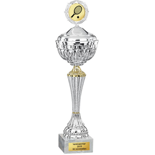 Pokal mit Deckel Taurus Tennis Pokal mit Deckel Taurus Tennis