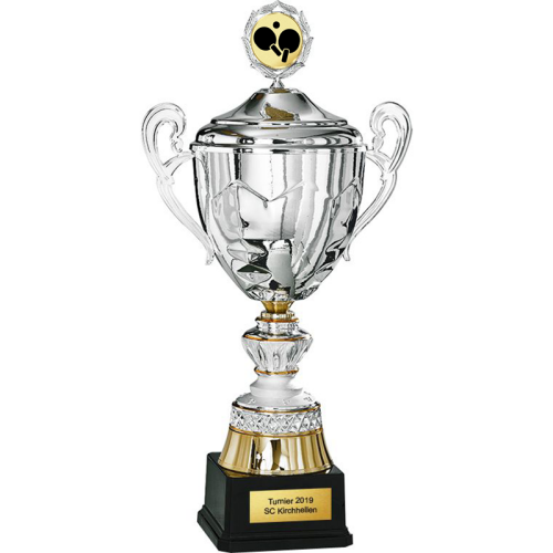 Pokal mit Deckel Camelopardalis Tischtennis Pokal mit Deckel Camelopardalis Tischtennis