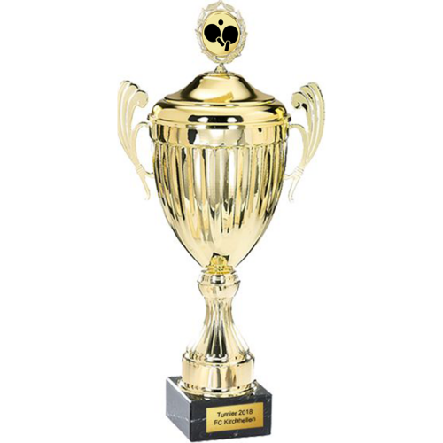 Pokal mit Deckel Caph Tischtennis Pokal mit Deckel Caph Tischtennis