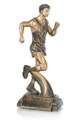 Laufen Herren Resinfigur in 27cm Laufen Herren Resinfigur in 27cm