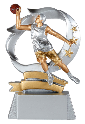 Herren Basketball Trophäe 15cm Herren Basketball Trophäe 15cm