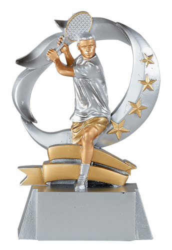 Herren Tennis Trophäe 15cm Herren Tennis Trophäe 15cm