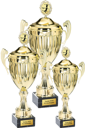 3er Serie Pokal Caph mit Deckel 3er Serie Pokal Caph mit Deckel