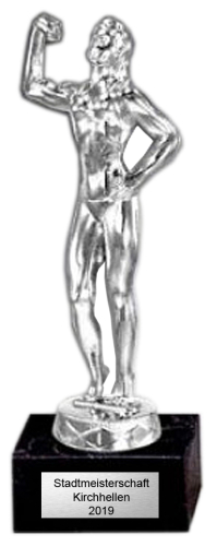 Bodybuilding- Figur Damen 16cm Bodybuilding- Figur Damen 16cm