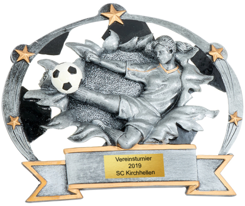 Frauen Fußball Trophäe „Venus“ Frauen Fußball Trophäe „Venus“