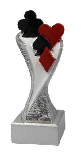 Kartenspiel Trophäe 3er Serie
