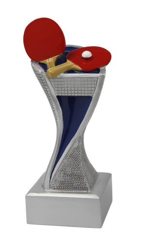 Tischtennis Trophäe 3er Serie