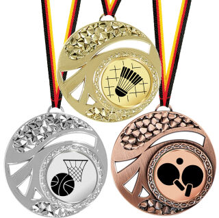 Hochwertige Medaille Corvus