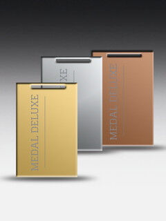 Hochwertige Delux Medaille Carat