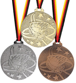 Basketball Medaille NY02