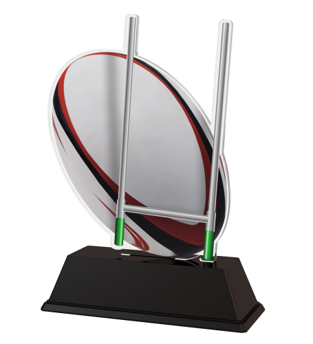 Rugby-Trophäe in 3 Größen: Rugby-Trophäe in 3 Größen: