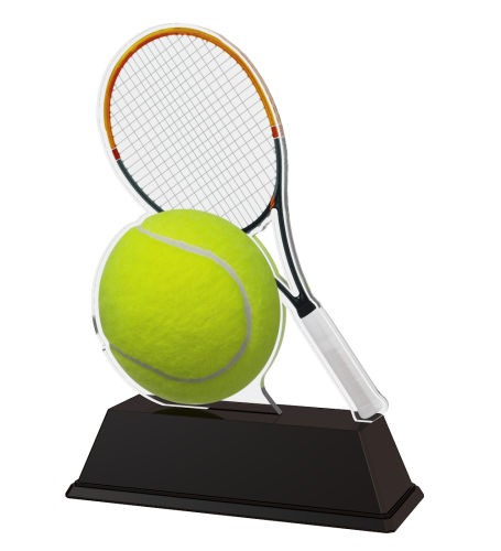 Tennis-Trophäe in 3 Größen Tennis-Trophäe in 3 Größen