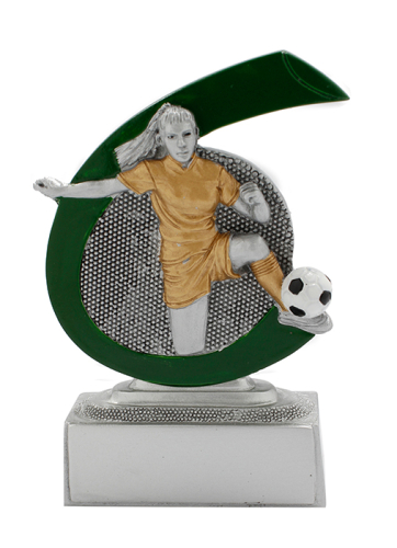 Frauenfußball - Preis in 7,5 cm Frauenfußball - Preis in 7,5 cm