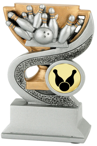 Kegeln Trophäe 12cm hoch Kegeln Trophäe 12cm hoch