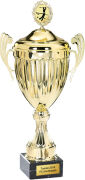 3er Serie Pokal Caph mit Deckel