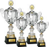 3er Basketball Pokal Camelopardalis mit Deckel