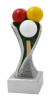 Billard Trophäe 3er Serie