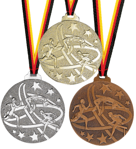 Leichtathletik Medaille Puppis